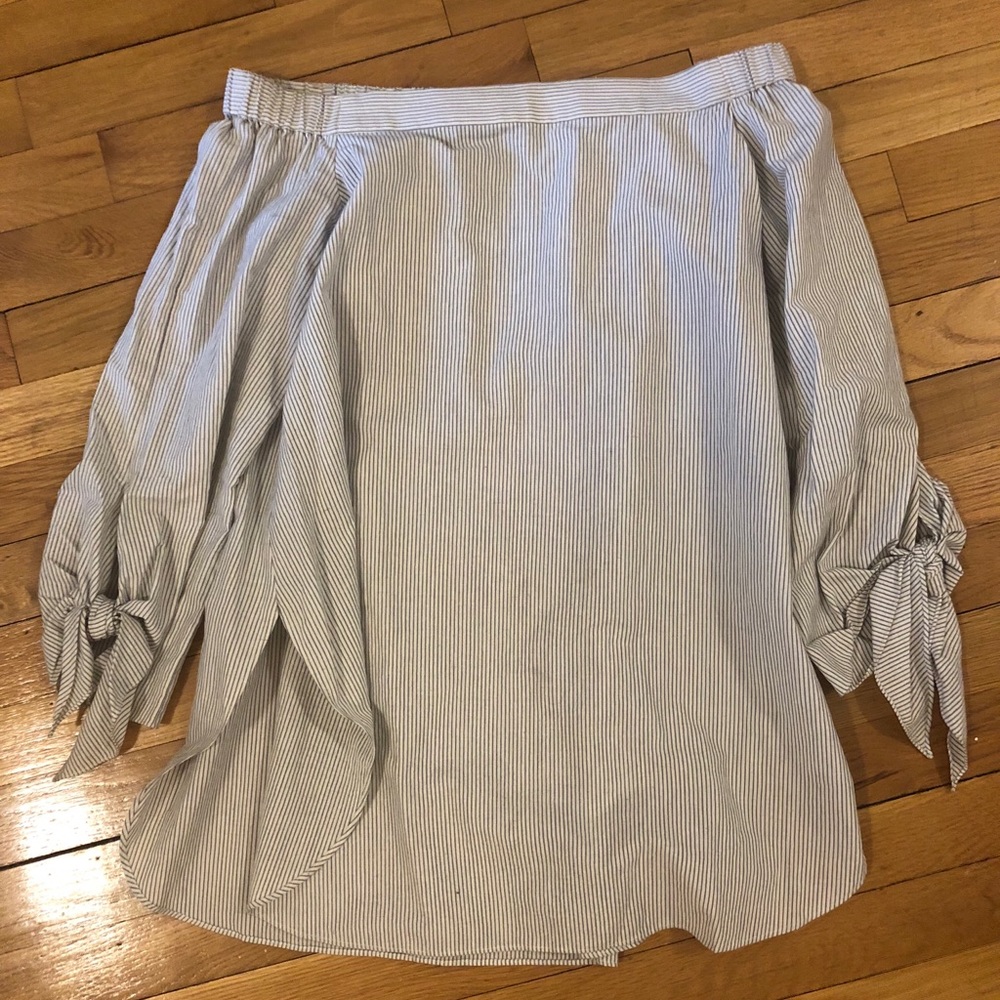 Tibi Off the Shoulder top